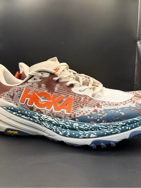 Hoka Speedgoat 6 One One Vibram Athletic Outdoor Running Trail Shoes Men sz 14D